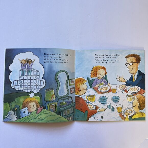 Set Of 2 Childrens Story Books Paperback Napping House Night Before First Grade - Picture 8 of 9